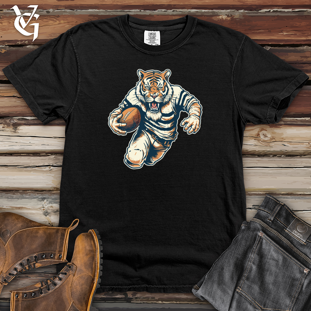 Viking Goods Tigriffic Touchdown Heavy Cotton Comfort Colors Tee Black / L