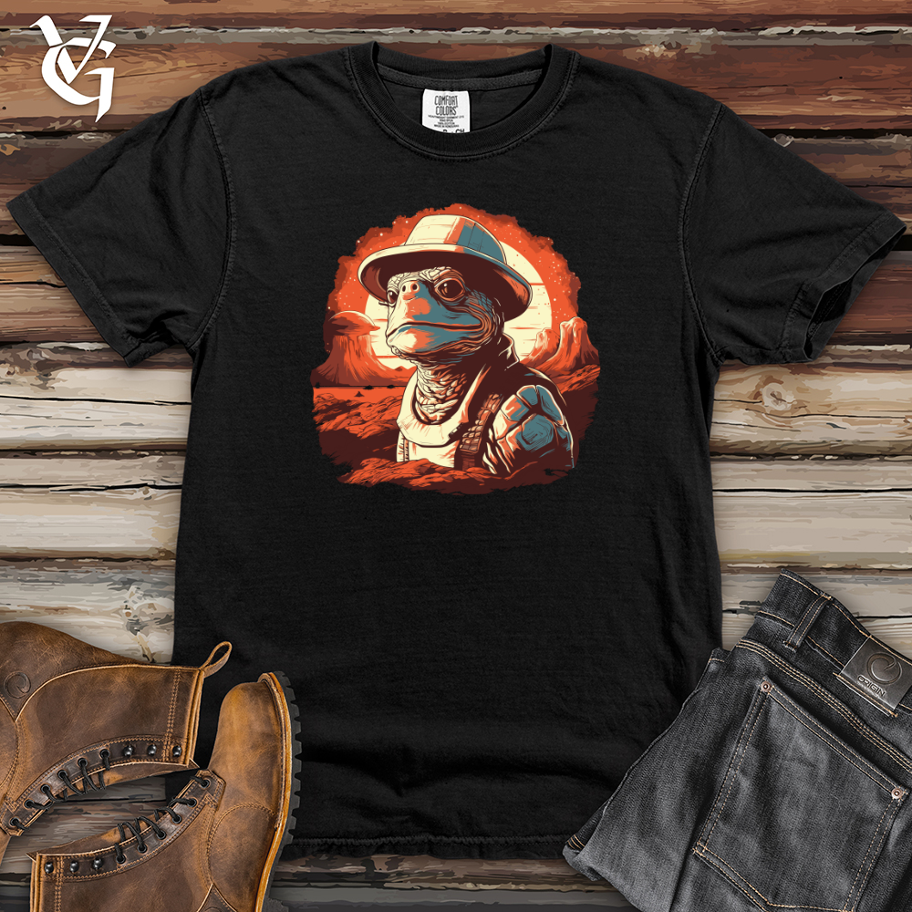 Viking Goods Tortoise Space Explorer Heavy Cotton Comfort Colors Tee Black / L