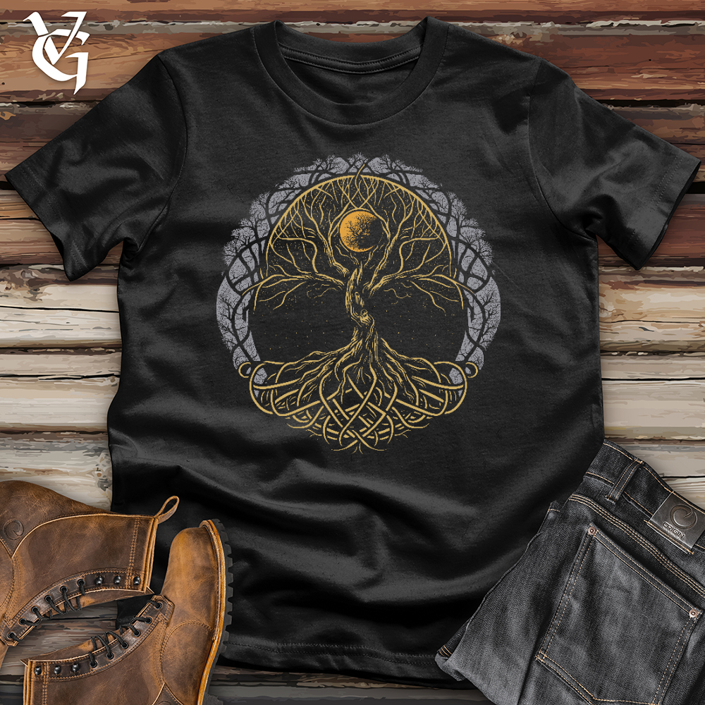 Viking Goods Trinity Tree of Life Softstyle Tee Black / L
