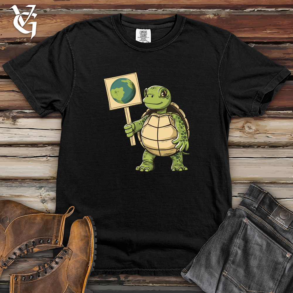 Viking Goods Turtle Earth Advocate Heavy Cotton Comfort Colors Tee Black / L