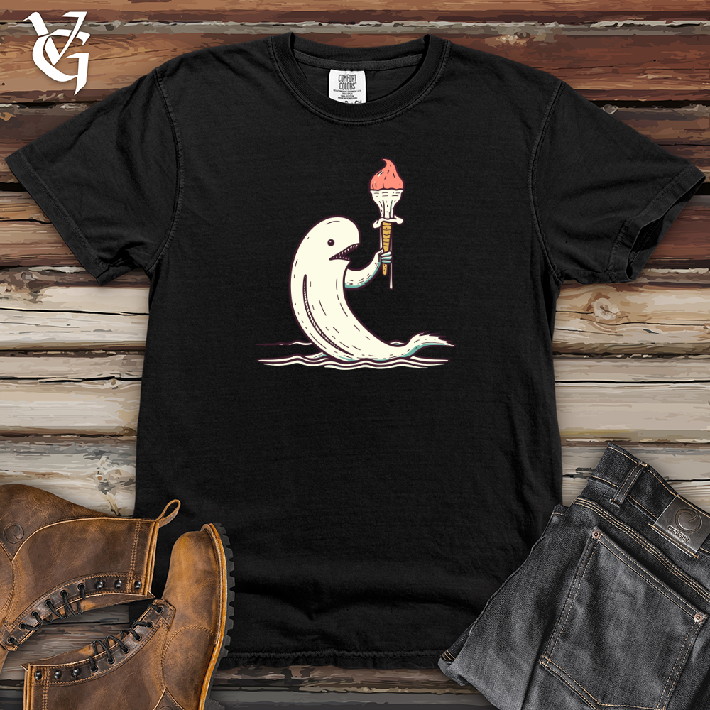 Viking Goods Tusked Treat Teeter Heavy Cotton Comfort Colors Tee Black / L