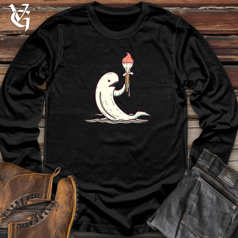 Viking Goods Tusked Treat Teeter Long Sleeve Black / L