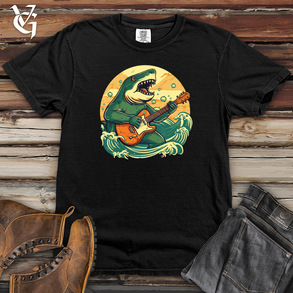 Viking Goods Uke Slice 01 Heavy Cotton Comfort Colors Tee Black / L