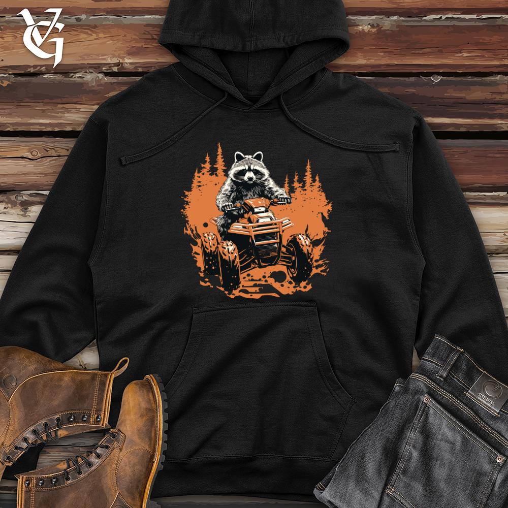 Viking Goods Urban Bandit Wheelie Midweight Hooded Sweatshirt Black / L