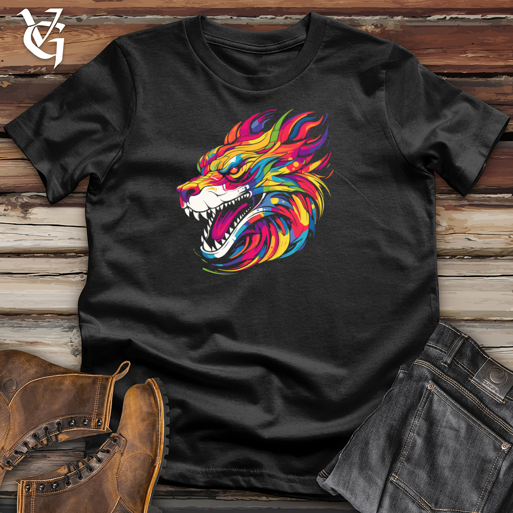 Viking Goods Vibrant Tiger Essence Cotton Tee Black / L