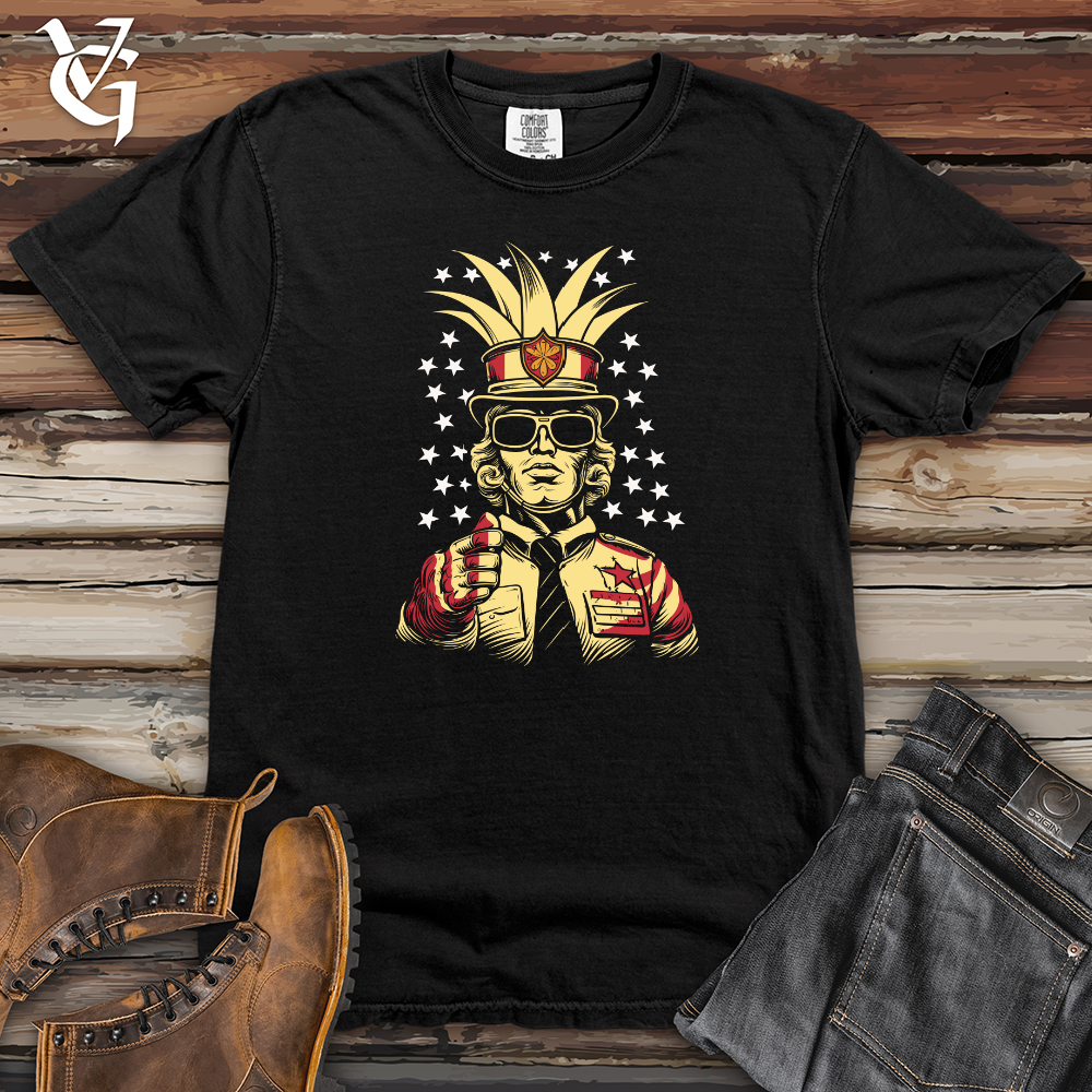 Viking Goods Victory Pineapple Warrior Heavy Cotton Comfort Colors Tee Black / L