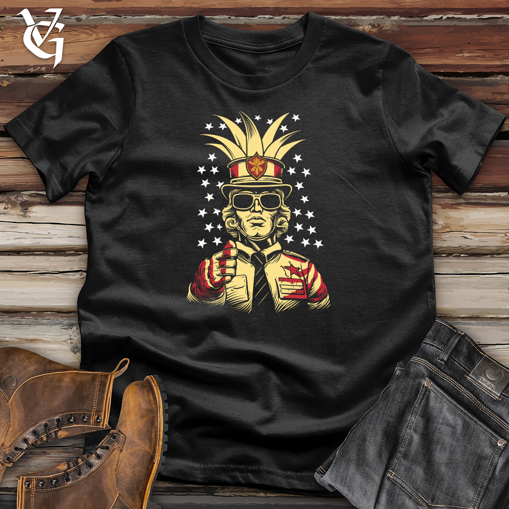 Viking Goods Victory Pineapple Warrior Softstyle Tee Black / L