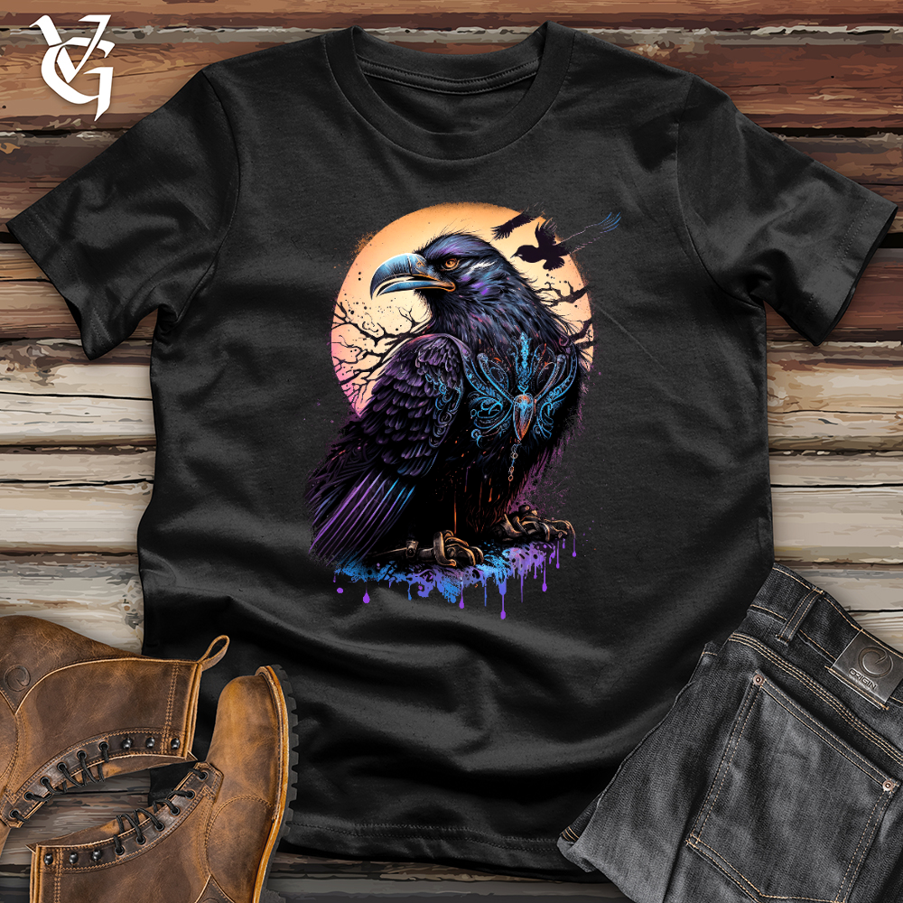 Viking Goods Viking Raven 02 Softstyle Tee Black / L