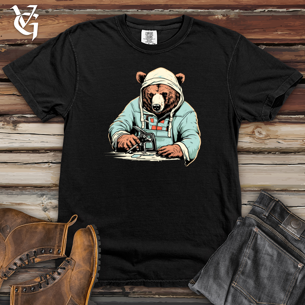 Viking Goods Vintage Builder Heavy Cotton Comfort Colors Tee Black / L