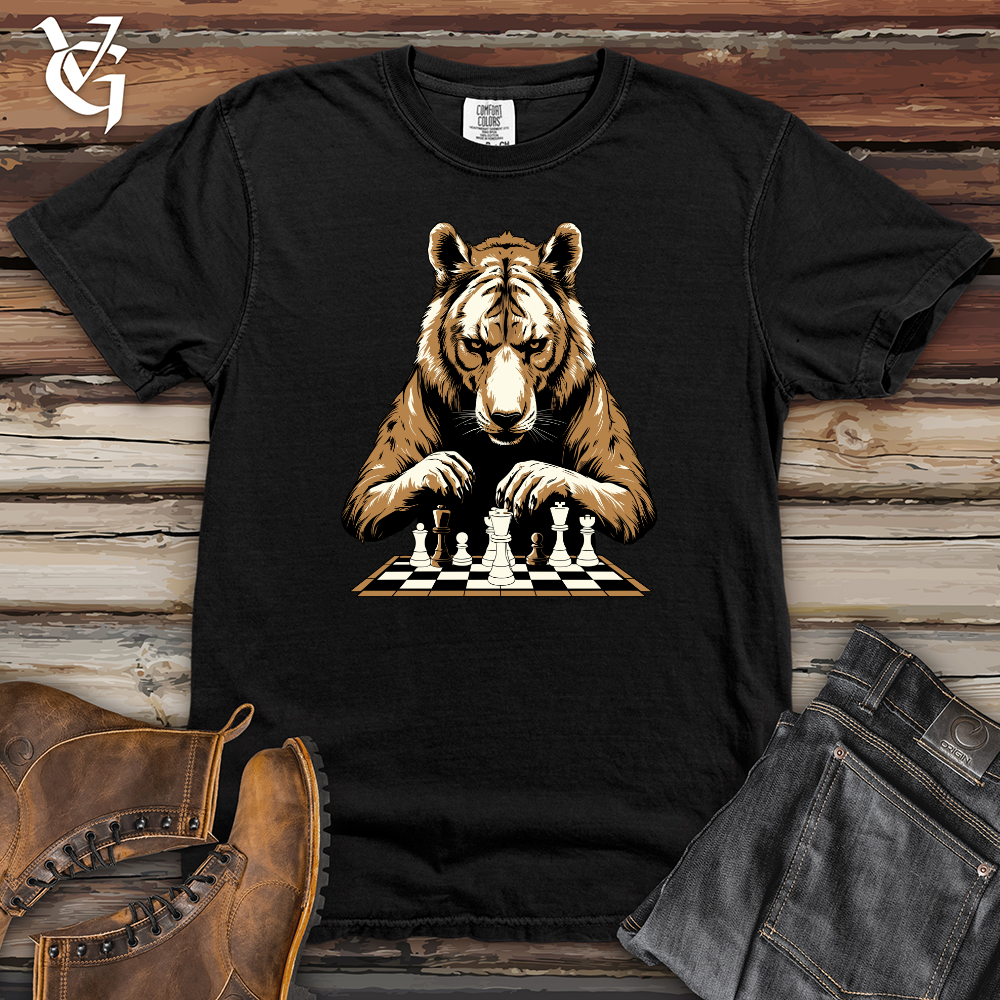 Viking Goods Vintage Chess Pro Heavy Cotton Comfort Colors Tee Black / L