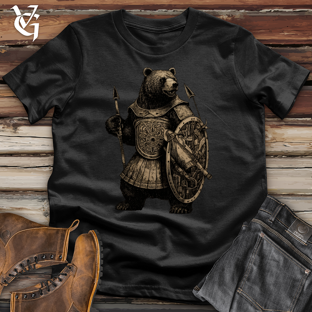 Viking Goods Warrior Bear Softstyle Tee Black / L