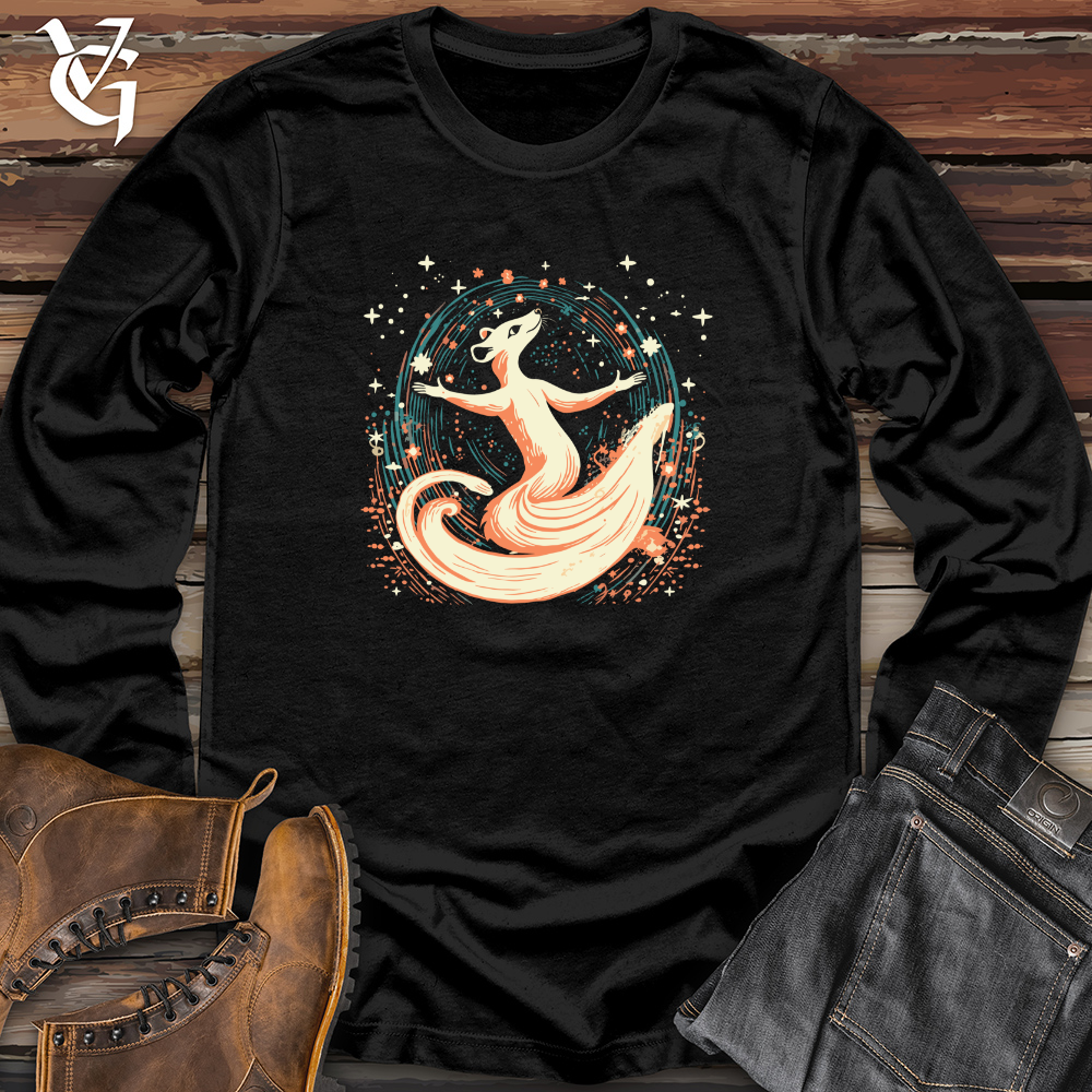 Viking Goods Weasel Cosmic Dance Long Sleeve Black / L