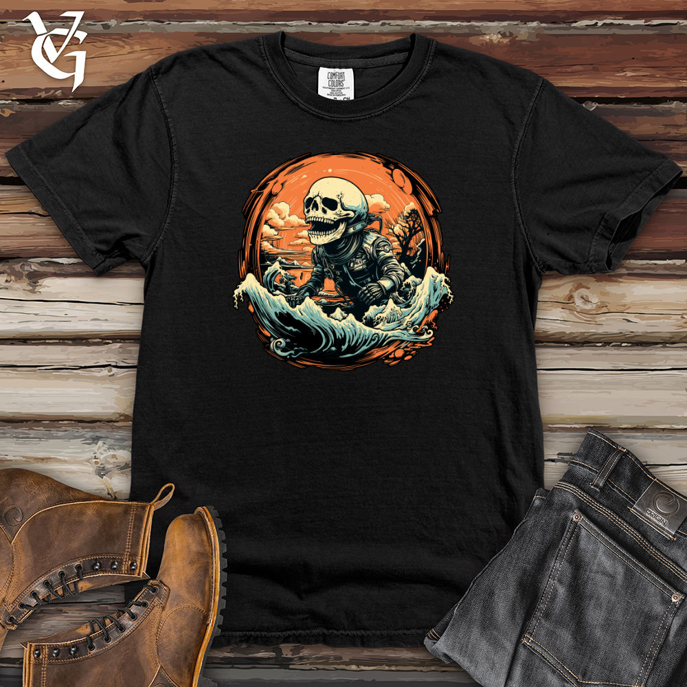 Viking Goods Whale Scaping Expedition Heavy Cotton Comfort Colors Tee Black / L