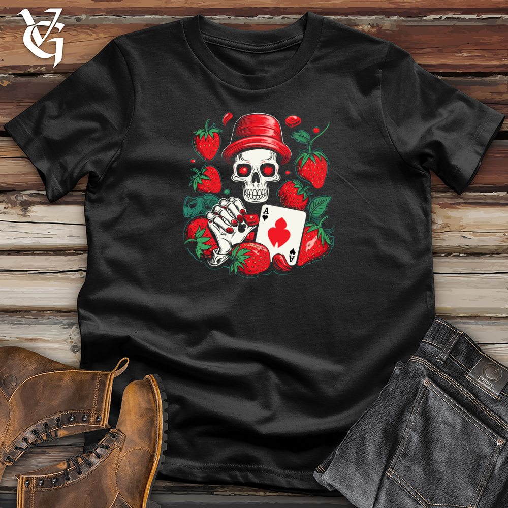 Whimsical Strawberry Gambler Softstyle Tee