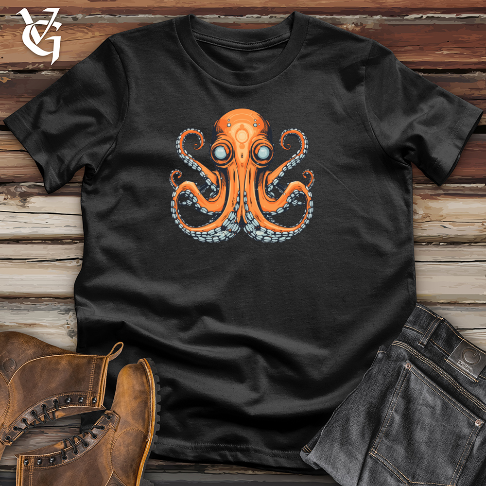Viking Goods Whimsical Tentacle Playmate Cotton Tee Black / L