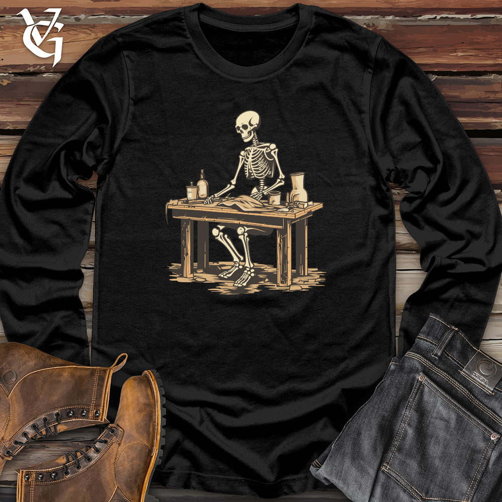 Viking Goods Whimsy Wood worker Long Sleeve Black / L