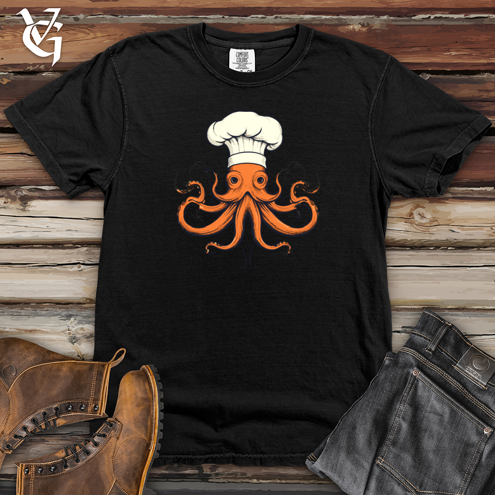Viking Goods Whisked Inktopus Heavy Cotton Comfort Colors Tee Black / L