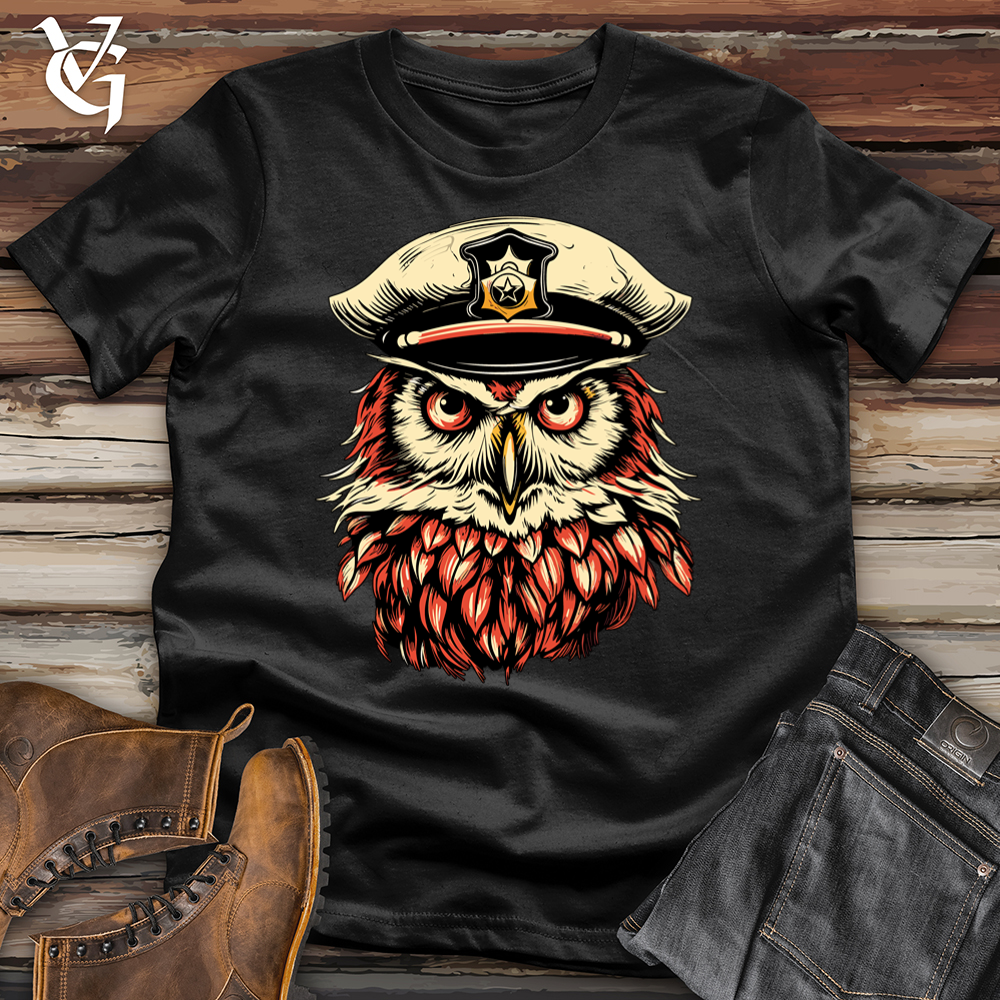 Viking Goods Wise Wing Captain Softstyle Tee Black / L