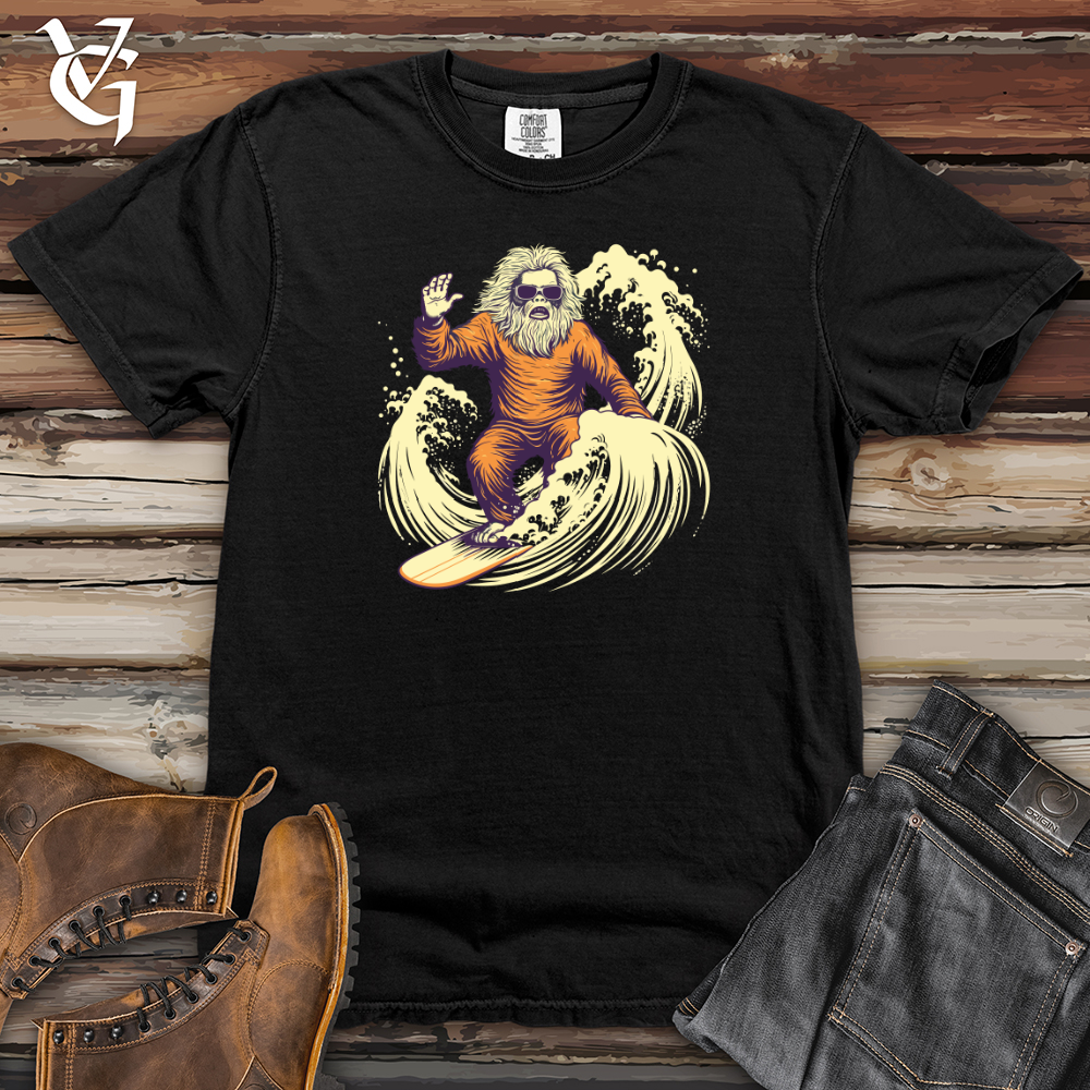 Viking Goods Yeti Wave Rider Heavy Cotton Comfort Colors Tee Black / L