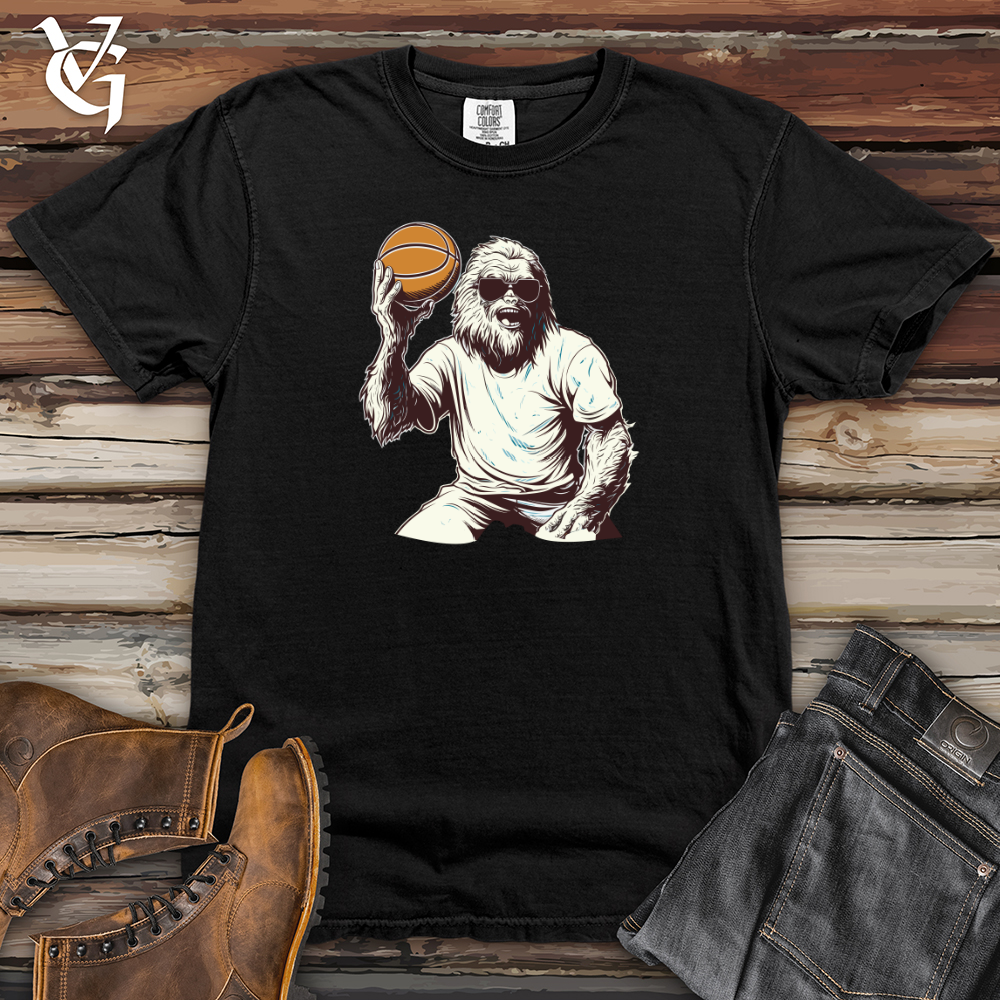 Viking Goods Yetti Hoops Heavy Cotton Comfort Colors Tee Black / L