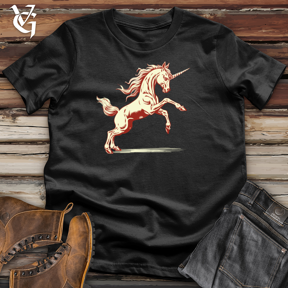 Viking Goods YogaNicorn Cotton Tee Black / L