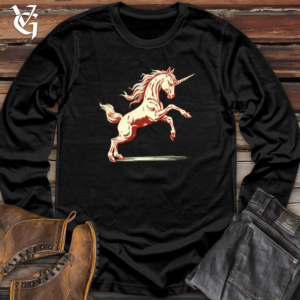 Viking Goods YogaNicorn Long Sleeve Black / L