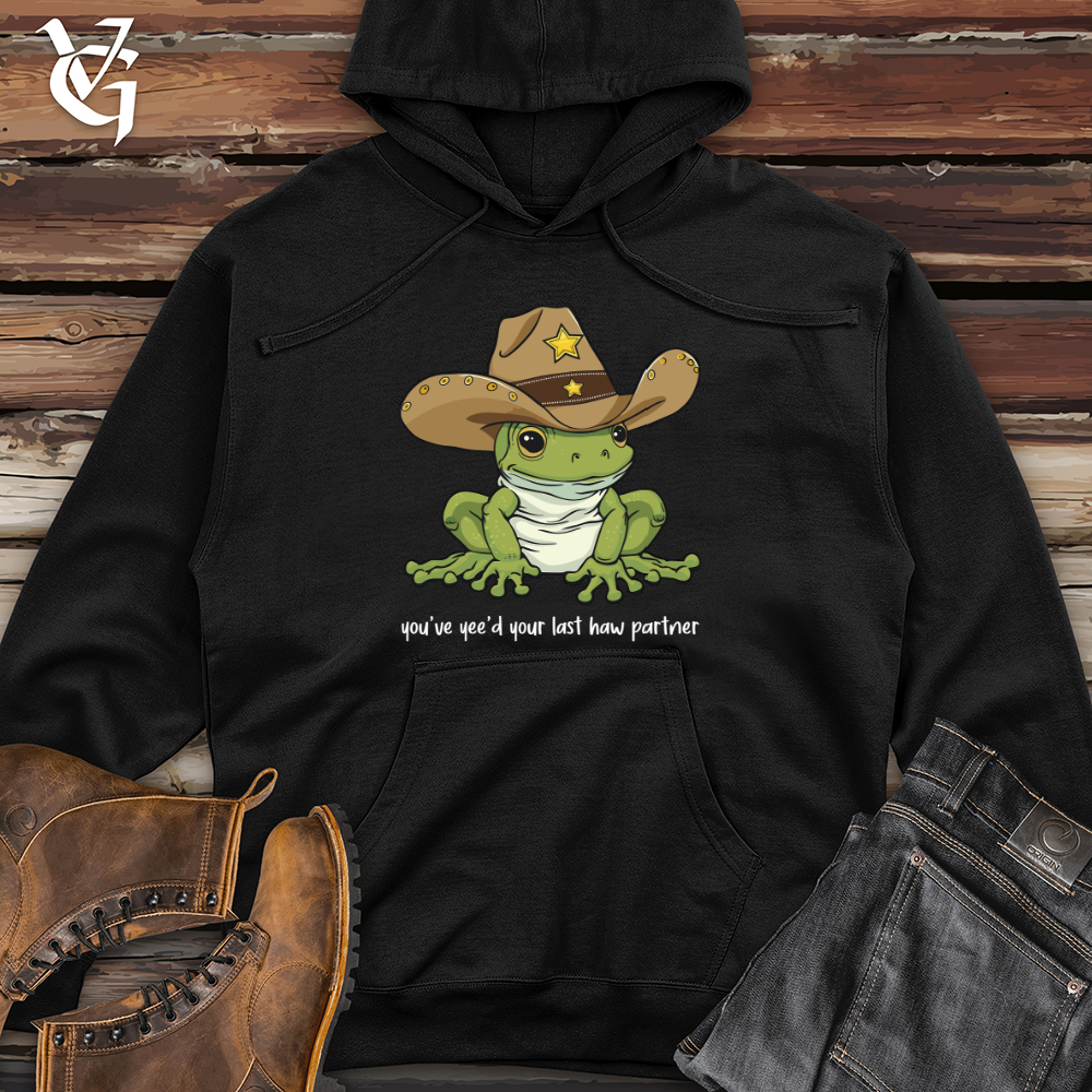 Viking Goods You Just Yee'd Your Last Haw Midweight Hooded Sweatshirt Black / L