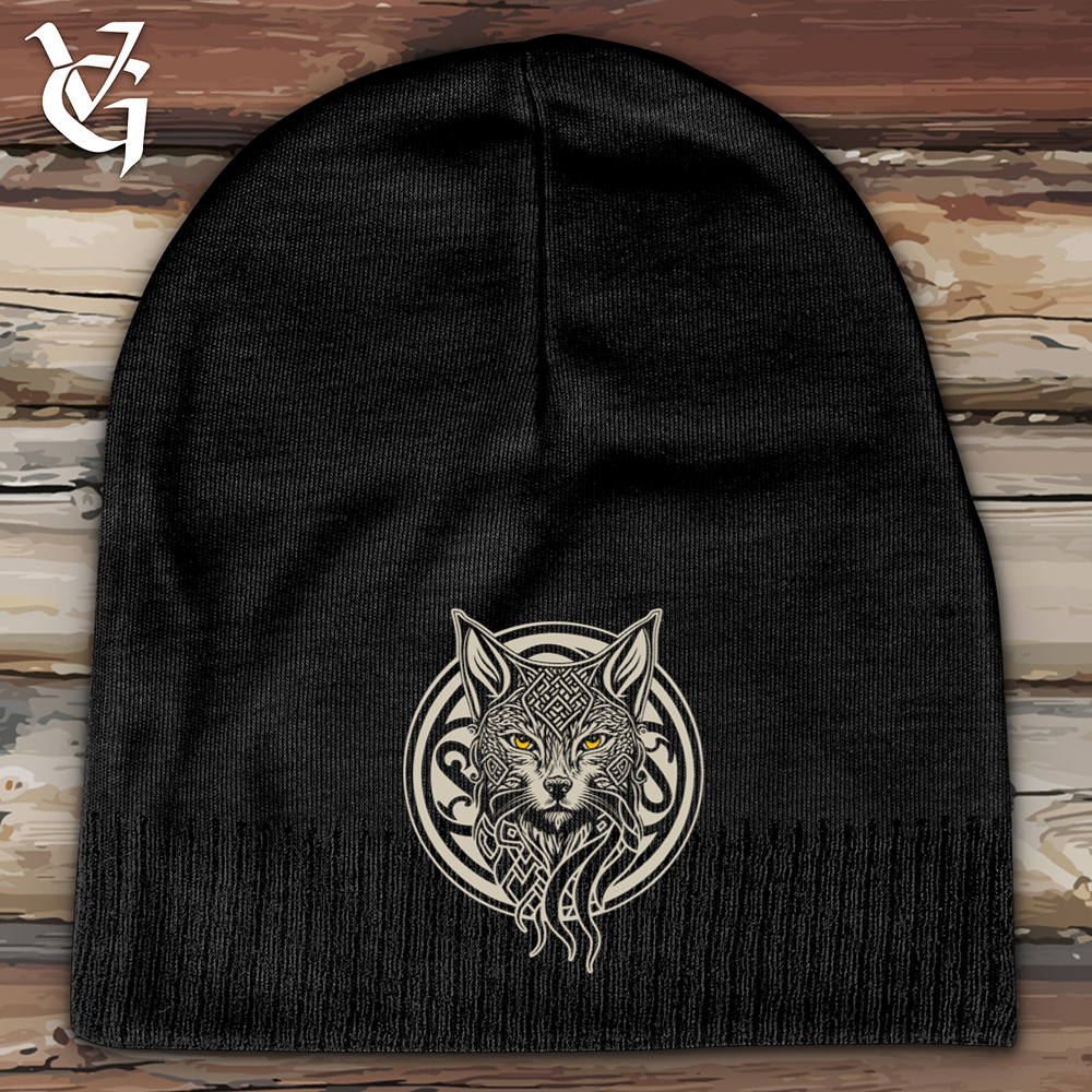 Viking Goods Lynx Cotton Beanie Black