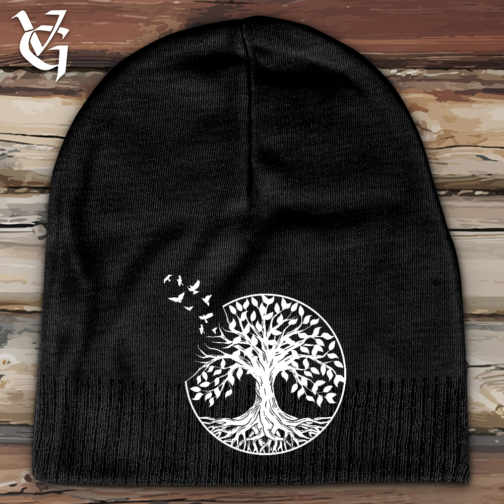 Viking Goods One With The Forest Cotton Beanie Black