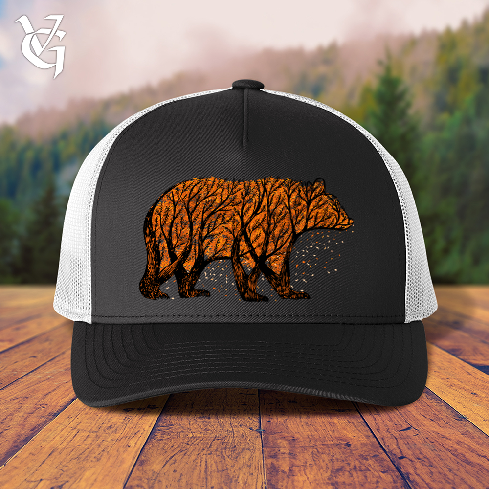 Viking Goods The Autumn Bjorn Trucker Cap Black/ White