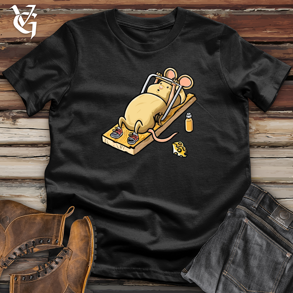 Viking Goods Mouse in Gym Workout Softstyle Tee Black / XS