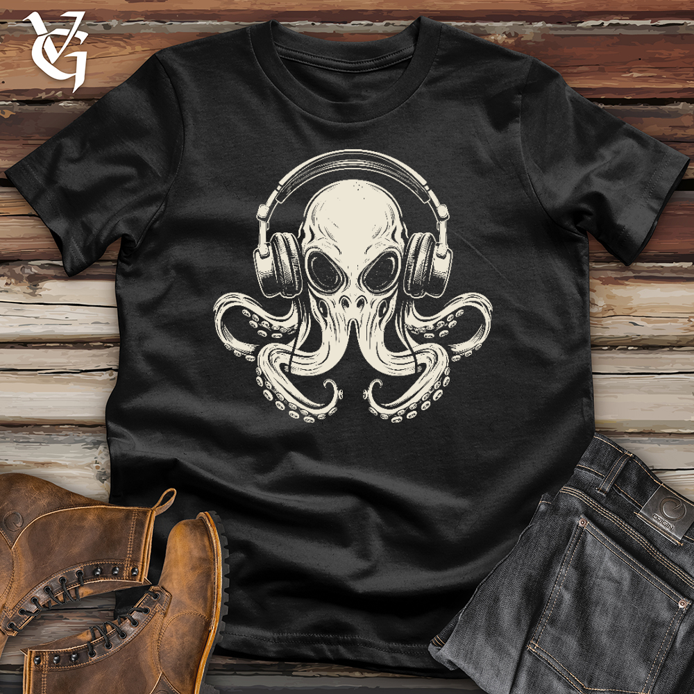 Viking Goods Octopus Jammin Softstyle Tee Black / XS