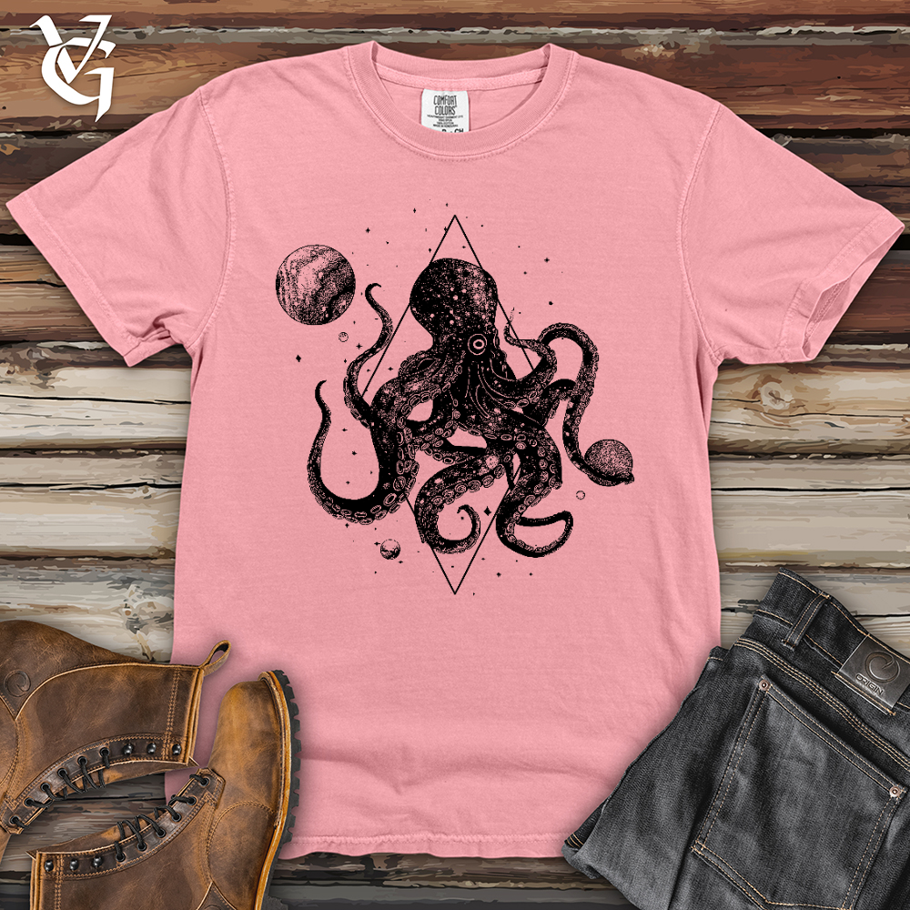 Viking Goods Cosmic Octopus Heavy Cotton Comfort Colors Tee Blossom / L