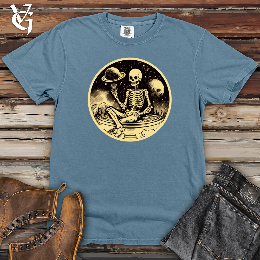 Viking Goods Astro Picnic Party Heavy Cotton Comfort Colors Tee Blue Jean / L