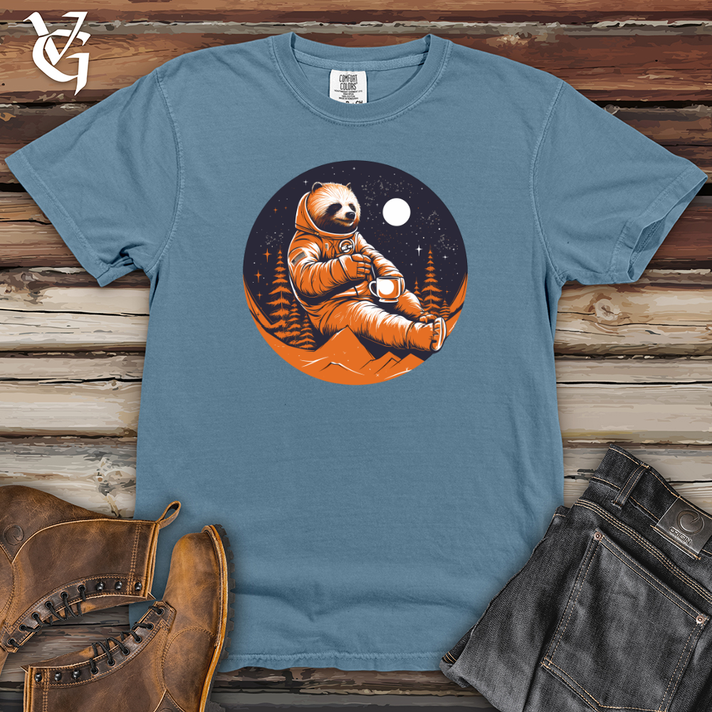 Viking Goods Astro Sloth Drift Heavy Cotton Comfort Colors Tee Blue Jean / L