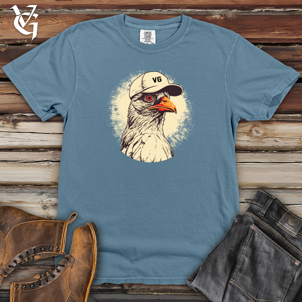 Viking Goods Baseball Batting Chicken Heavy Cotton Comfort Colors Tee Blue Jean / L