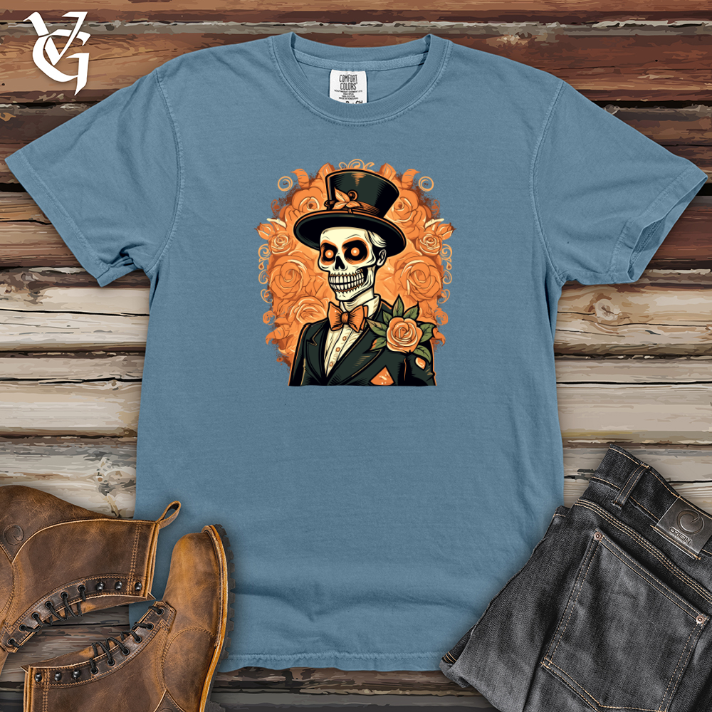 Viking Goods Charismatic Peach Fortune Heavy Cotton Comfort Colors Tee Blue Jean / L