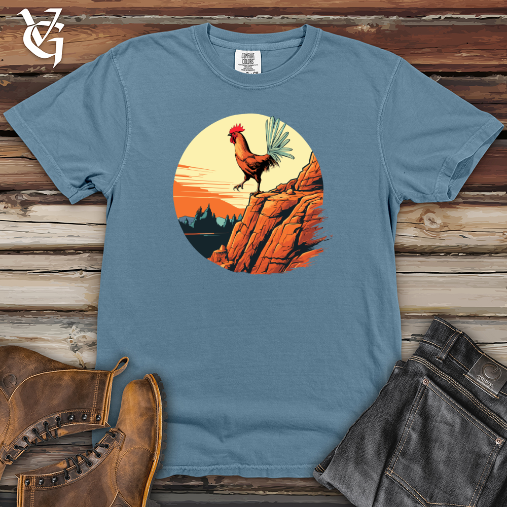 Viking Goods Chicken Cliffs Heavy Cotton Comfort Colors Tee Blue Jean / L