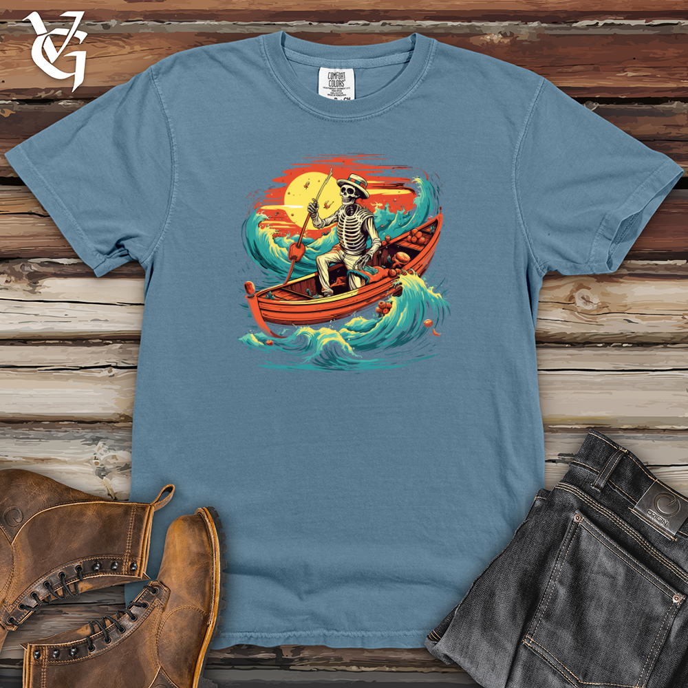 Viking Goods Cosmic Captains Delight Heavy Cotton Comfort Colors Tee Blue Jean / L