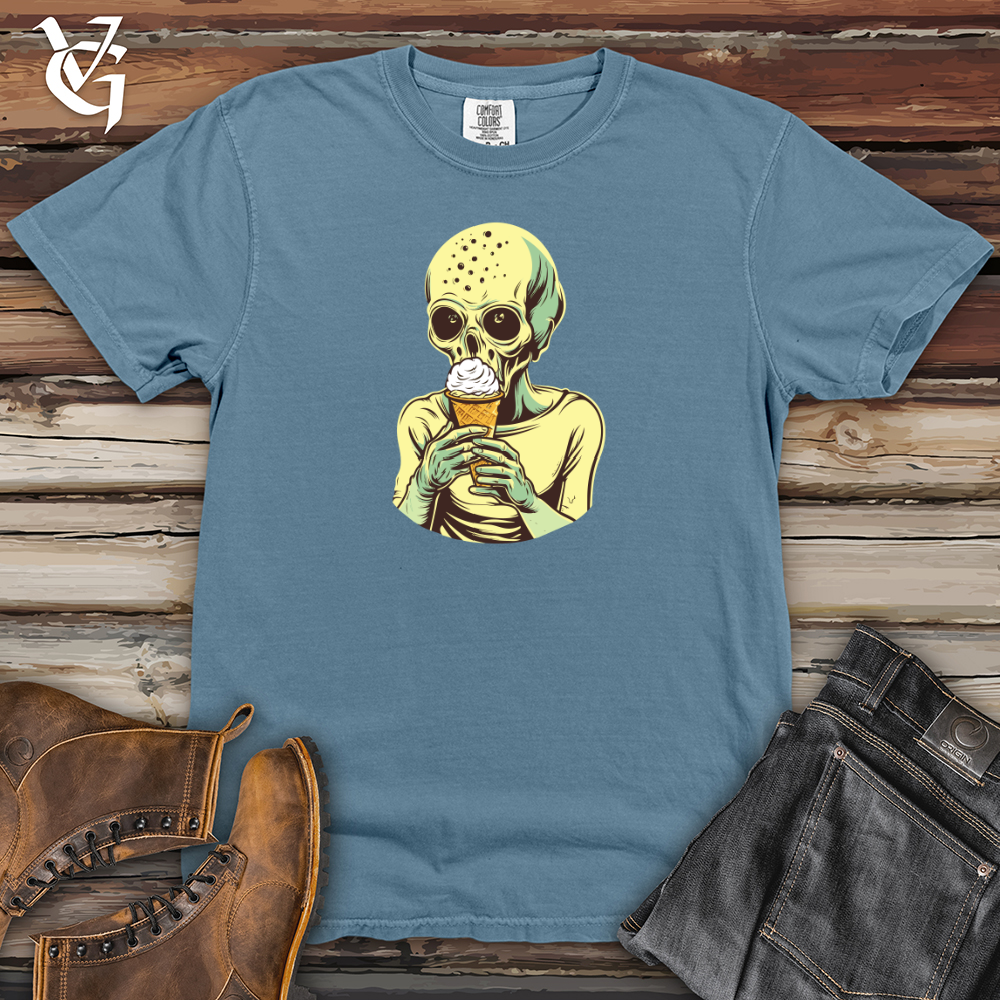 Viking Goods Cosmic Cones Heavy Cotton Comfort Colors Tee Blue Jean / L