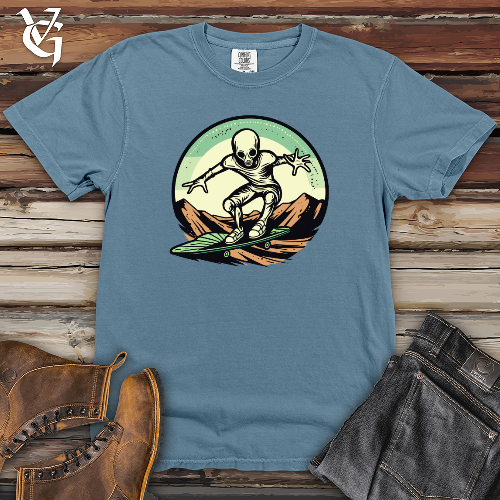 Viking Goods Cosmic Cruiser Heavy Cotton Comfort Colors Tee Blue Jean / L