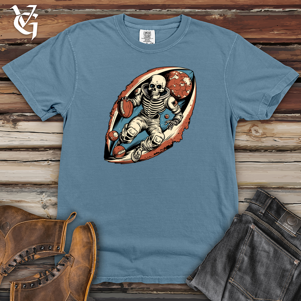 Viking Goods Cosmic Goofball Gridiron Heavy Cotton Comfort Colors Tee Blue Jean / L