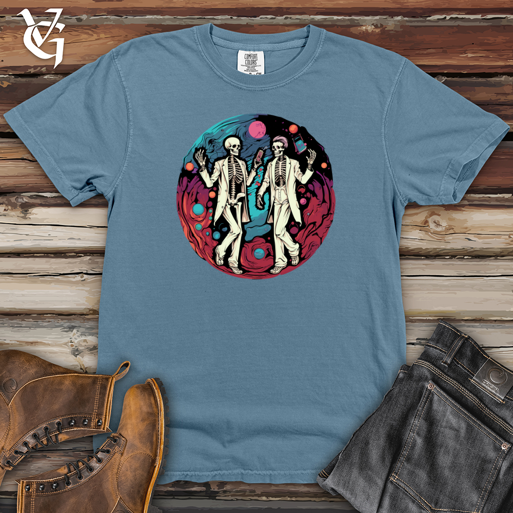 Viking Goods Cosmic Healing Hilarity Heavy Cotton Comfort Colors Tee Blue Jean / L