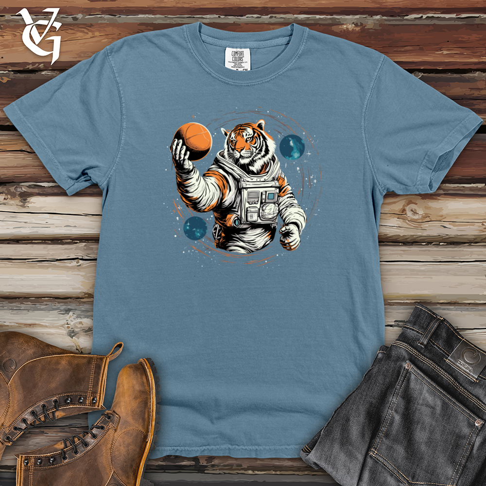 Viking Goods Cosmic Slam Dunk Heavy Cotton Comfort Colors Tee Blue Jean / L