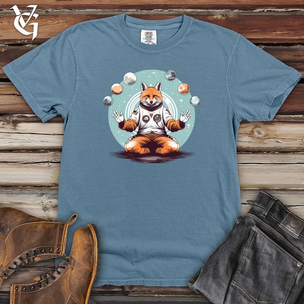 Viking Goods Cosmic Yoga Flow Heavy Cotton Comfort Colors Tee Blue Jean / L