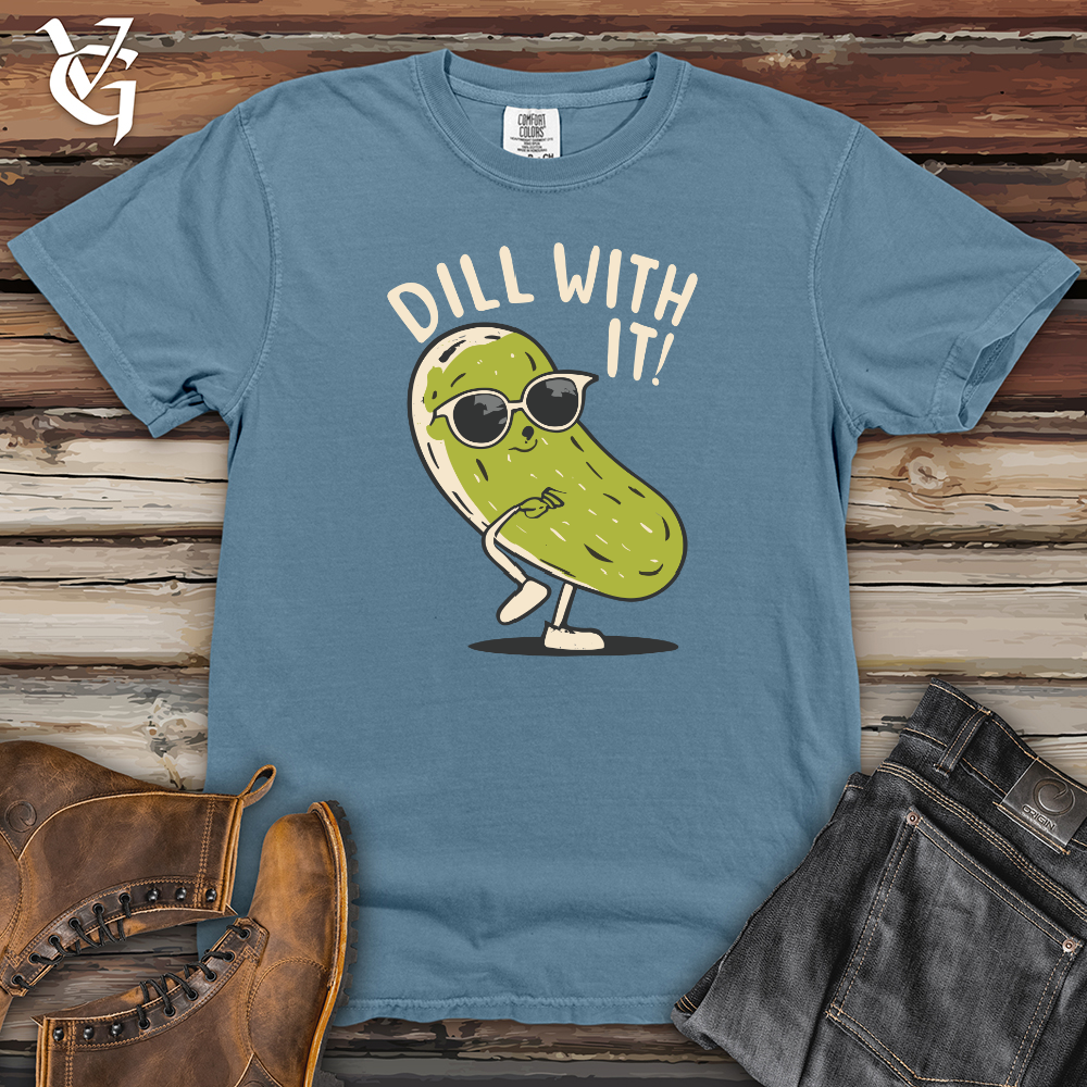 Viking Goods Dill With It Heavy Cotton Comfort Colors Tee Blue Jean / L