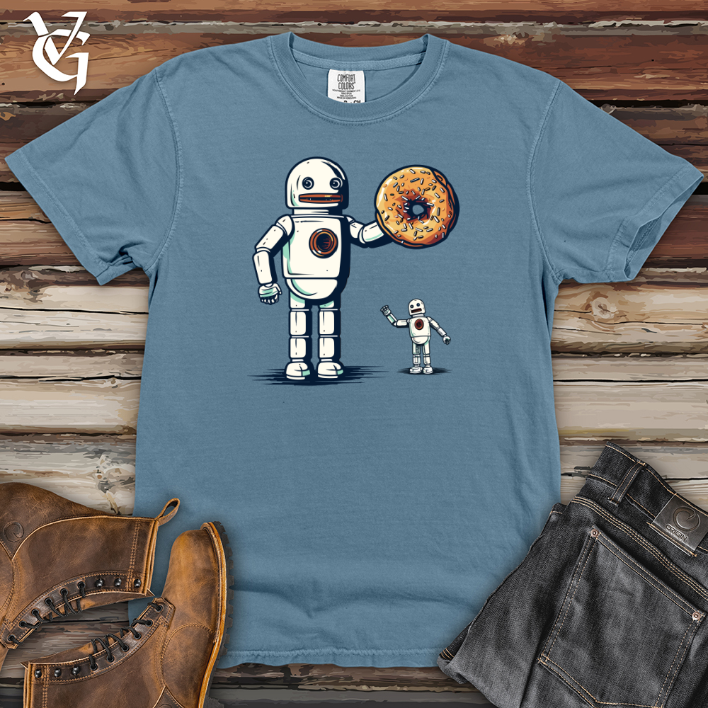 Viking Goods Doughbot Acrobatics Heavy Cotton Comfort Colors Tee Blue Jean / L