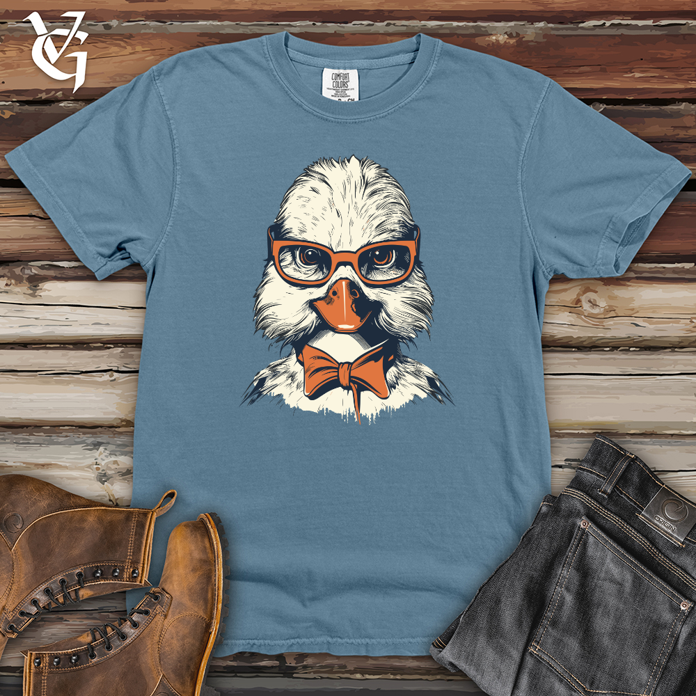 Viking Goods Duck Pondside Ponder Heavy Cotton Comfort Colors Tee Blue Jean / L