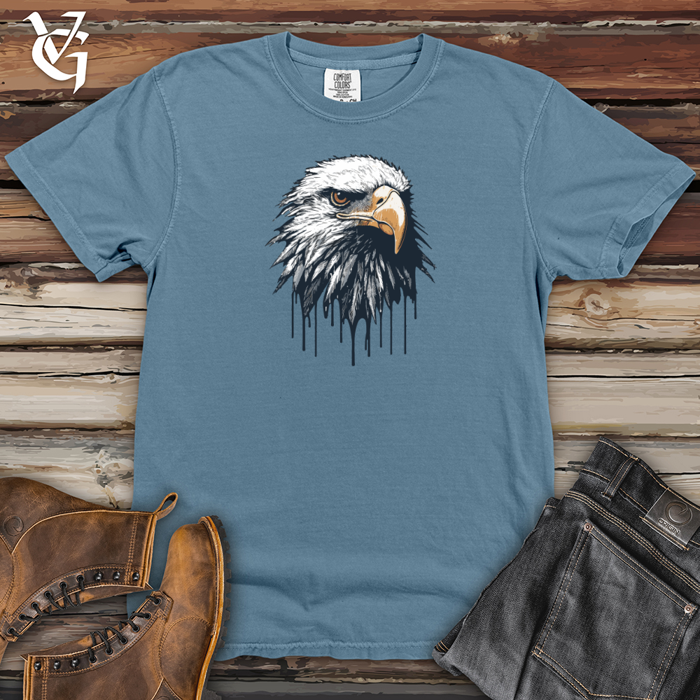 Viking Goods Eagles Deluge Heavy Cotton Comfort Colors Tee Blue Jean / L