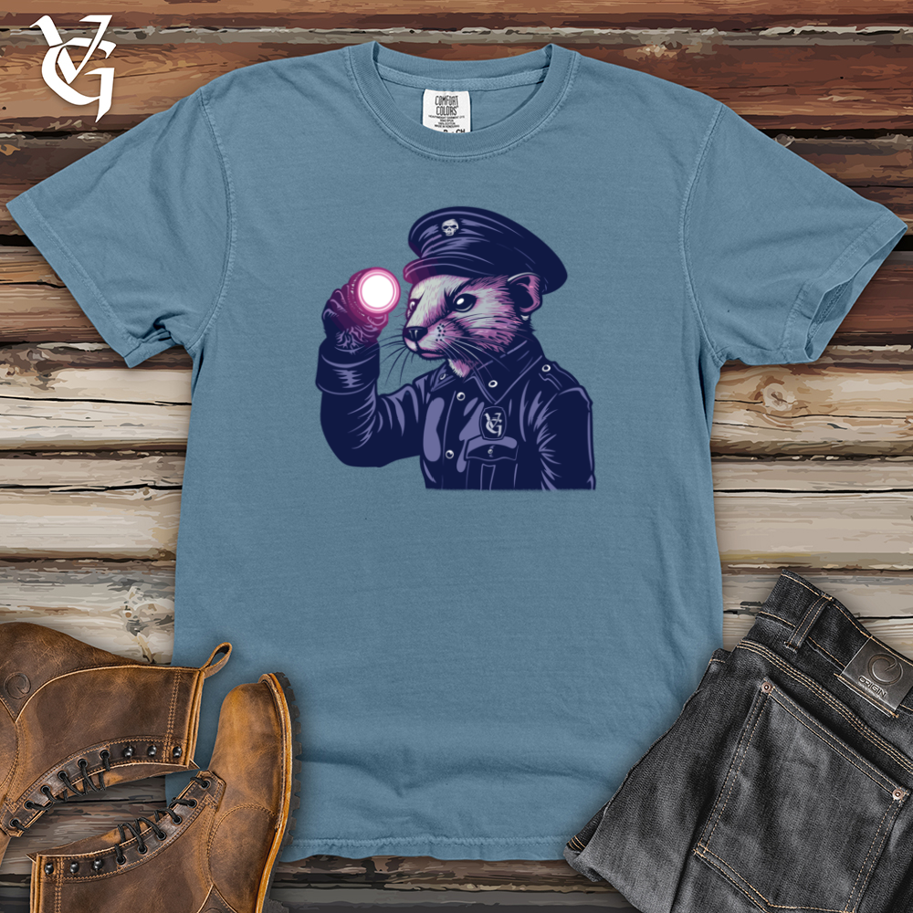 Viking Goods Ferret Officer Search Heavy Cotton Comfort Colors Tee Blue Jean / L